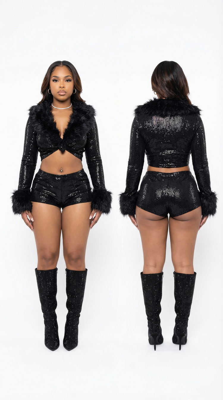 Velour Vixen Two-Piece