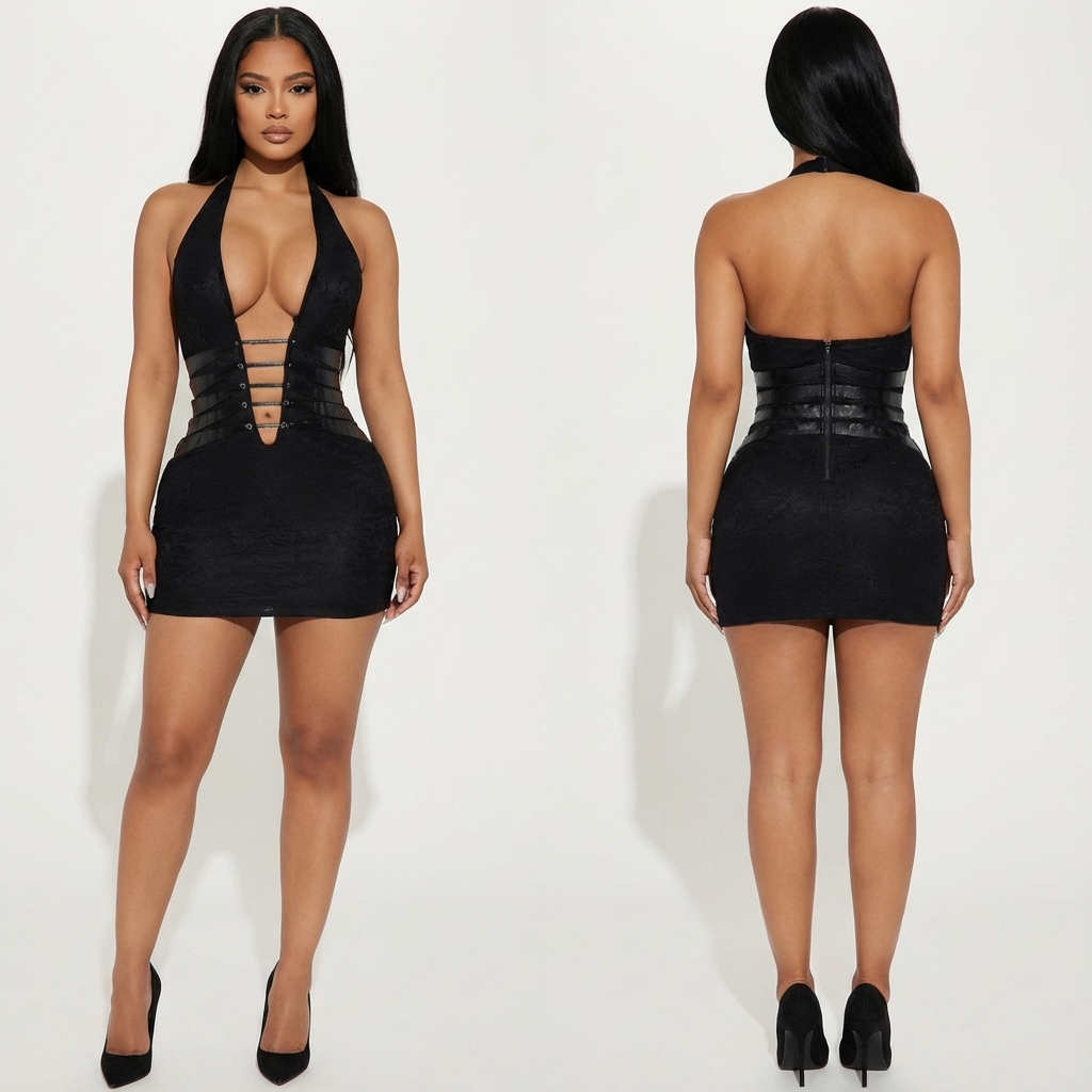 Noir Lace Mini