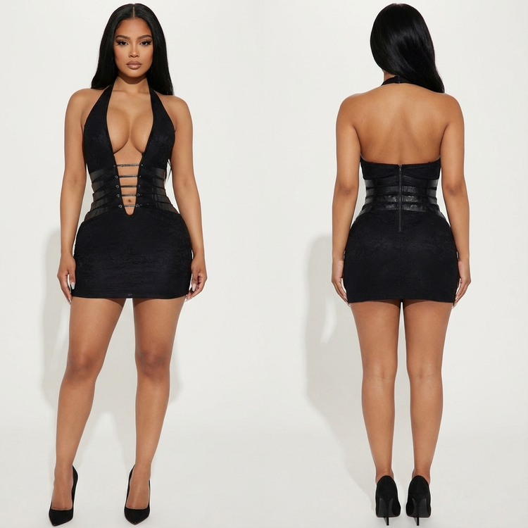 Noir Lace Mini