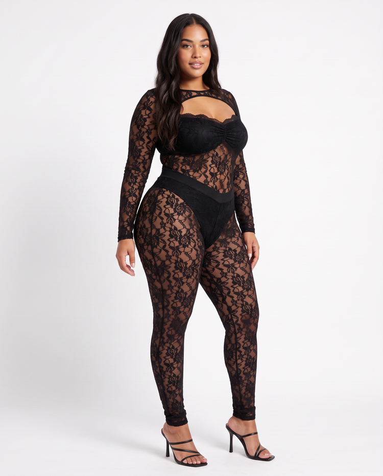 Lace Me Up Jumpsuit