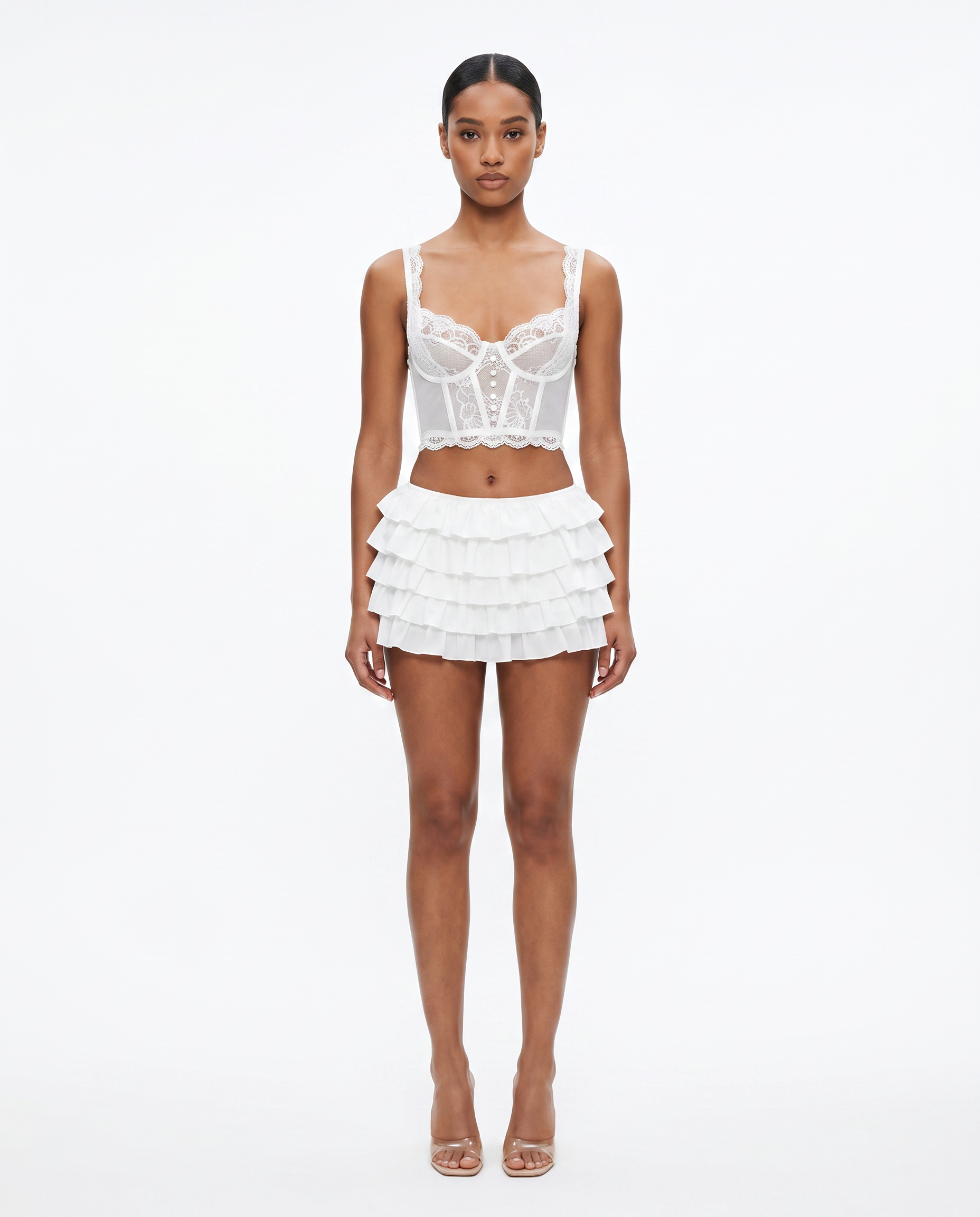 Lace Temptation Short Set