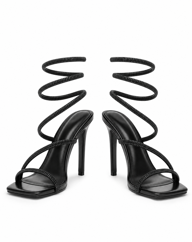 Noir Envy Heels