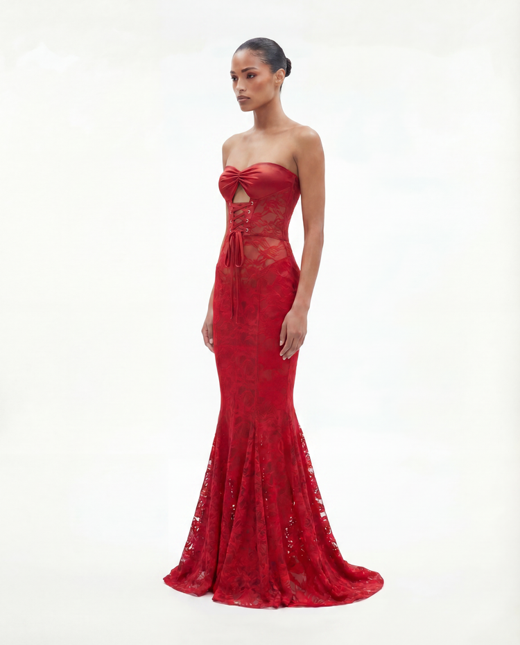 Forbidden Lace Gown