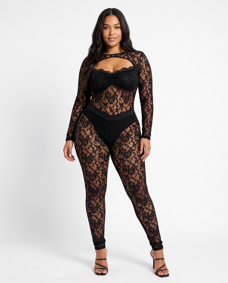 Lace Me Up Jumpsuit
