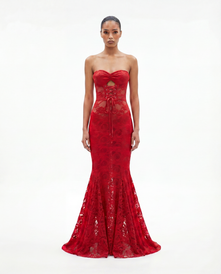 Forbidden Lace Gown