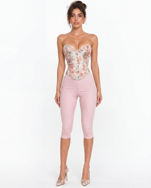 Canvas Muse Corset Set – she`Vogue