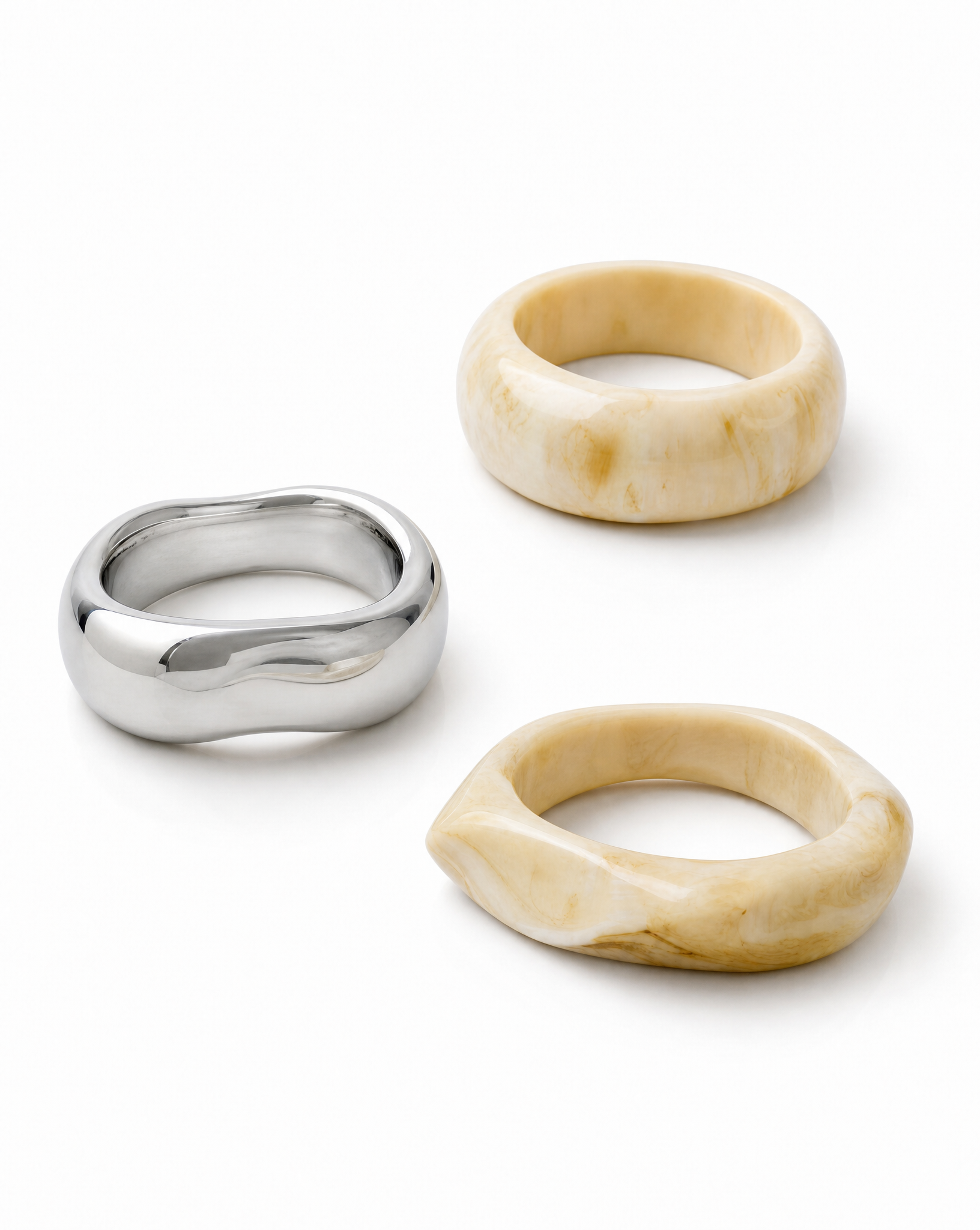 Ivory Muse Bangles