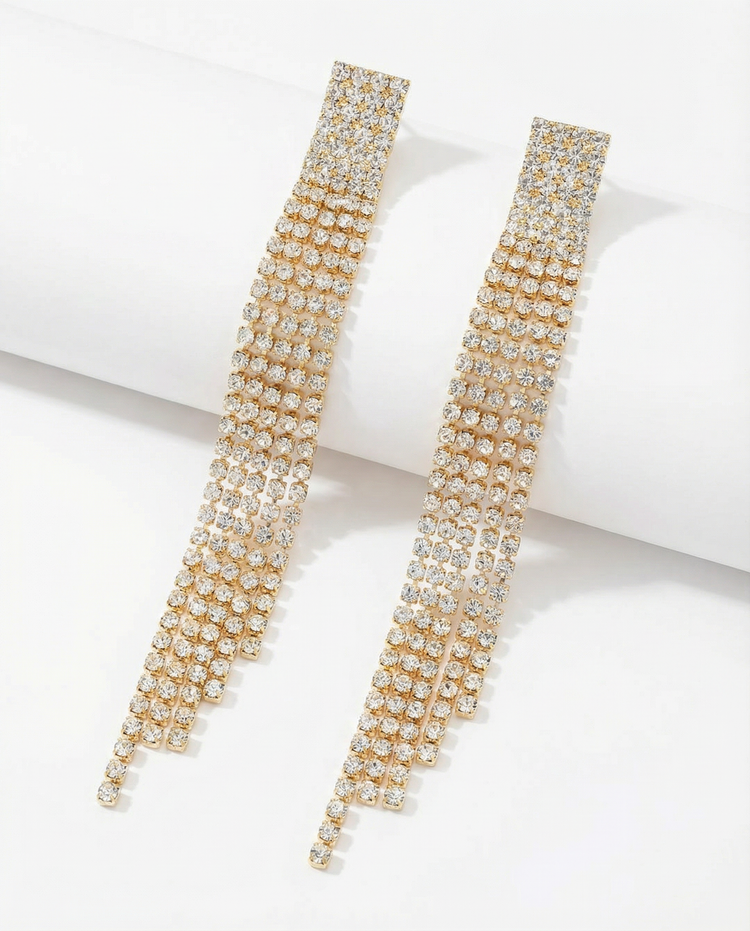 Diamond Drip Tassels