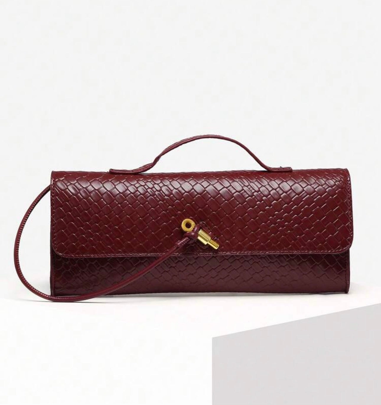 Riviera Croc Clutch